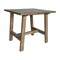 Flash Furniture Square 21.75 W, 21.75 L, Rubberwood (Parawood), Rustic Brown LFS-4005-RSTBRN-GG - alternate 5